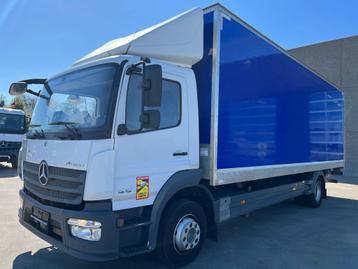 Mercedes Atego 1218 met koffer en laadklep EURO6 2020! beschikbaar voor biedingen