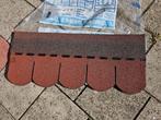 Rode dakshingles., Ophalen, Nieuw