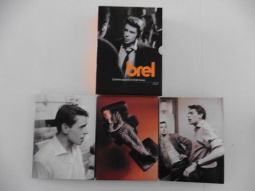 Jacques Brel - Comme Quand (3DVD) Coffret + BONUS, CD & DVD, DVD | Musique & Concerts, Comme neuf, Documentaire, Coffret, Enlèvement ou Envoi