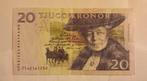 20 couronnes 2007 Suède, Timbres & Monnaies, Billets de banque | Europe | Billets non-euro, Enlèvement ou Envoi, Billets en vrac