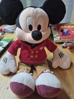 2 peluche de mickey, Kinderen en Baby's, Speelgoed | Knuffels en Pluche, Ophalen, Zo goed als nieuw, Overige typen