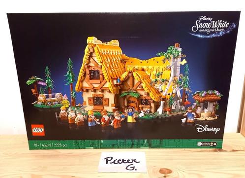 43242 - Lego Huisje van Sneeuwwitje en de zeven dwergen - Ni, Enfants & Bébés, Jouets | Duplo & Lego, Neuf, Lego, Ensemble complet