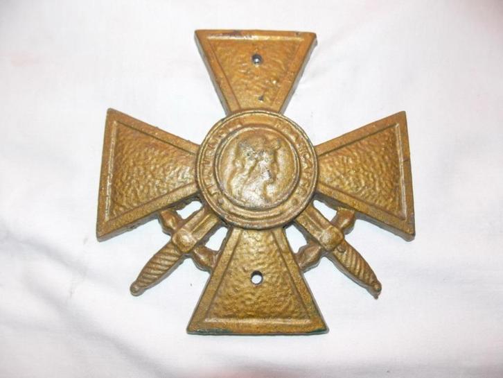 Croix de guerre française  WWI en fonte, Collections, Objets militaires | Général, Armée de terre, Enlèvement ou Envoi