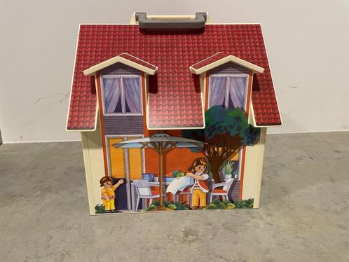 Meeneempoppenhuis Playmobil, Kinderen en Baby's, Speelgoed | Playmobil, Zo goed als nieuw, Complete set, Ophalen