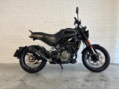 Husqvarna Svartpilen 125, Motoren, Motoren | Husqvarna, Bedrijf, Naked bike, 12 t/m 35 kW, 1 cilinder, Ophalen