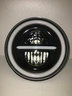 2x 7 inch led koplamp mini harley jeep land rover E keur, Nieuw, Ophalen of Verzenden, Oldtimer onderdelen