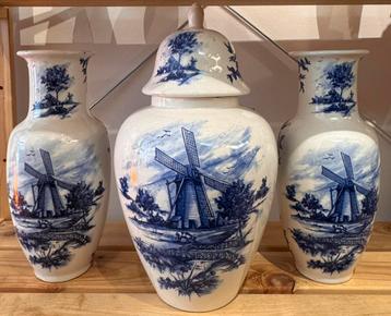 Set de vases Delft, Enlèvement
