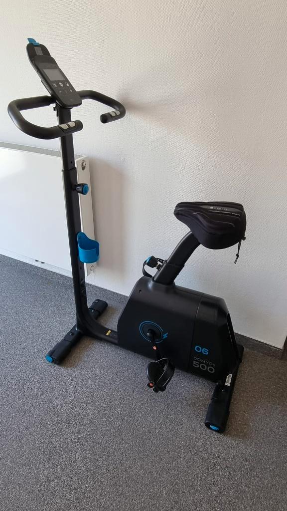 Hometrainer Domyos 500, Sports & Fitness, Appareils de fitness, Comme neuf, Vélo d'appartement, Enlèvement