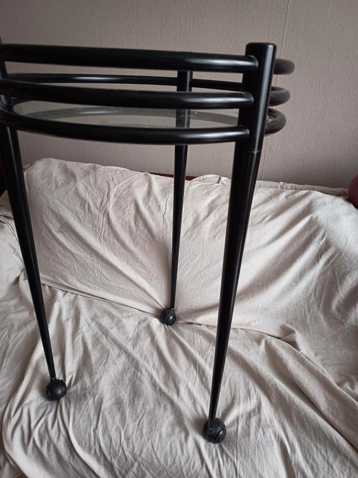 Mon 😀 BEAU GUÉRIDON Pascal MOURGUE ? Artelano ? Roulettes, Antiek en Kunst, Kunst | Designobjecten, Ophalen