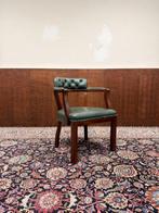 Engels Klassiek Chesterfield Bureaustoel Stoel, Antiek en Kunst, Antiek | Kantoor en Zakelijk, Ophalen of Verzenden