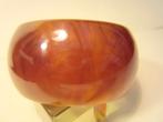 Antieke amberkleur bakeliet armband , getest ca 1940, Handtassen en Accessoires, Antieke sieraden, Verzenden, Overige materialen