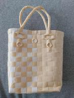 Kleine plastic zak, Ophalen of Verzenden, Nieuw, Beige, Handtas