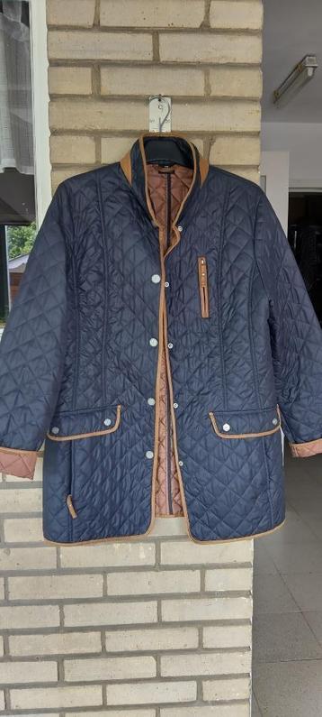 doorstikt jasje Barbara Lebek Mt. 38/ tussenseizoen beschikbaar voor biedingen