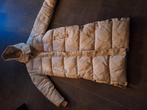 Lange beige jas, Ophalen of Verzenden, Zo goed als nieuw, Beige