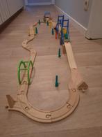 Houte treinbaan, Kinderen en Baby's, Gebruikt, Ophalen, Duw- of Trekspeelgoed