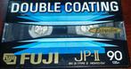 3st Fuji JP-II 90 Dubbelgecoate lege cassettedbanden -Nieuw, Cd's en Dvd's, Cassettebandjes, Ophalen of Verzenden, Nieuw in verpakking