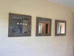 3 miroirs gris, Huis en Inrichting, Woonaccessoires | Spiegels, Minder dan 100 cm, Zo goed als nieuw, 50 tot 75 cm, Ophalen