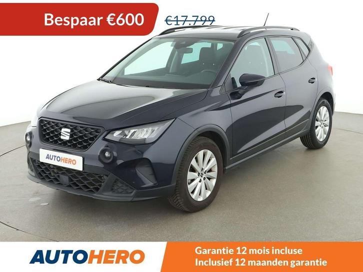 SEAT Arona 1.0 TSI Style (bj 2022, automaat), Auto's, Seat, Te koop, Arona, ABS, Airbags, Airconditioning, Android Auto, Apple Carplay