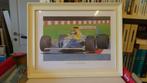 Het frame van Thierry BOUTSEN - F1 - F1 - Barclay - FIA, Verzamelen, Overige Verzamelen, Nieuw, Ophalen of Verzenden