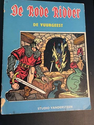 De rode Ridder, De Vuurgeest nr 13 softcover 1ste druk