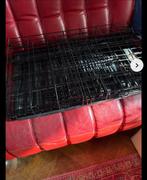 Opvouwbare metalen honden-/kattenkooi, Dieren en Toebehoren, Ophalen, Gebruikt