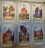 Set Liebig Prenten Abbayes célébres de Belgique (1936)., Verzamelen, Ophalen of Verzenden, Zo goed als nieuw, Gebouw, Voor 1940