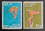 Belgique : COBP 1372/73 ** Sports: natation 1966., Neuf, Sans timbre, Timbre-poste, Enlèvement ou Envoi