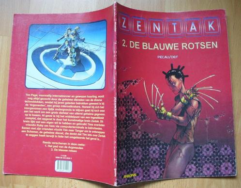 ZENTAK 2 DE BLAUWE ROTSEN PECAU/DEF ARBORIS, Boeken, Stripverhalen, Gelezen, Eén stripboek, Ophalen of Verzenden