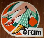 Vintage sticker Eram schoenen retro autocollant, Ophalen of Verzenden, Merk, Zo goed als nieuw