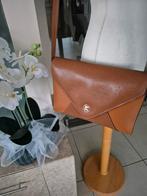 VINTAGE handtas LEDER, Handtassen en Accessoires, Tassen | Damestassen, Ophalen of Verzenden, Zo goed als nieuw, Handtas