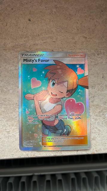 Misty’s Favor – Full Art 235/236 (Pokémon Unified Minds) beschikbaar voor biedingen