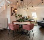 Ronde marmeren tafel (Furnified), Huis en Inrichting, Tafels | Eettafels, Ophalen, Overige materialen, Gebruikt, Rond