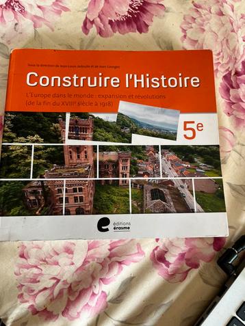 Construire histoire 5 eme secondaire beschikbaar voor biedingen