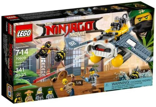 LEGO Ninjago Movie 70609 - Le bombardier Manta NEUF, Kinderen en Baby's, Speelgoed | Duplo en Lego, Nieuw, Lego, Complete set