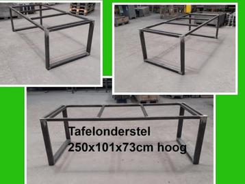 tuintafel - NIEUW tafelonderstel 250x101x73 cm H - eettafel beschikbaar voor biedingen