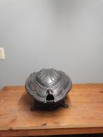 Antieke Gietijzer Kolenkit, Ophalen