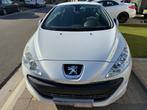 Peugeot Cabrio 308CC, Auto's, Peugeot, Voorwielaandrijving, Euro 5, Zwart, 4 cilinders