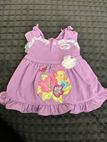 Robe d'été Baby Born Zapf Creation pour poupée 43 cm, Enlèvement ou Envoi