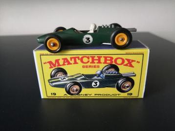Lesney Matchbox Regular wheels #19 Lotus F1 Racing Car beschikbaar voor biedingen