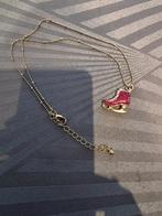 Nieuw en ongedragen wondermooie Halsketting met een schaatss, Nieuw, Ophalen of Verzenden, Goud, Overige materialen