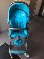 Stokke wandelwagen met draagmand en alle toebehoren, Kinderen en Baby's, Overige merken, Combiwagen, Zo goed als nieuw, Ophalen