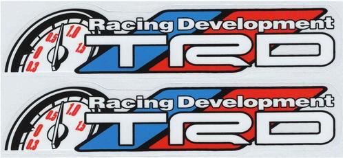 TRD Toyota Racing Development sticker set #12, Auto diversen, Autostickers, Verzenden