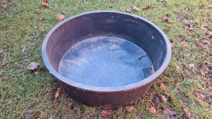 vijverbak 110cm diameter, Jardin & Terrasse, Étangs, Utilisé, Enlèvement