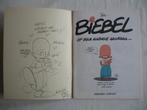 Biebel, nr 4 met dedicace, 1ste druk, Eén stripboek, Ophalen of Verzenden, Zo goed als nieuw
