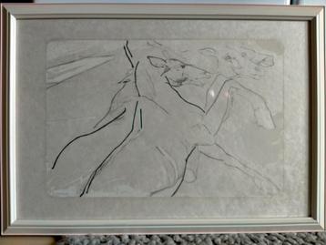 Lithografie van Octaaf Landuyt .  beschikbaar voor biedingen