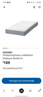 Matras 80x200 IKEA - 2 stuks, Huis en Inrichting, Slaapkamer | Matrassen en Bedbodems, Ophalen, Zo goed als nieuw, Matras