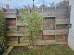 Palissades de bois 1m80 x 3m, 3 à 6 mètres, Enlèvement, Utilisé, 1 à 2 mètres
