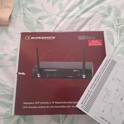 !! Audiofonie hoofdtelefoonmicrofoon!!, Muziek en Instrumenten, Microfoons, Zo goed als nieuw, Ophalen of Verzenden