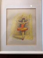 Kees Maks  Tekening  Gesigneerd, Ophalen
