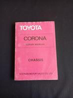 Cahier d'atelier sur le châssis Toyota Corona, Enlèvement ou Envoi